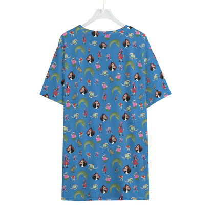 Blue Hook Men's Crew Neck T-Shirt