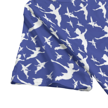 Blue Peter Silhouette Men's Crew Neck T-Shirt