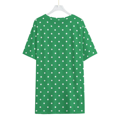 Green Dots Men's Crew Neck T-Shirt
