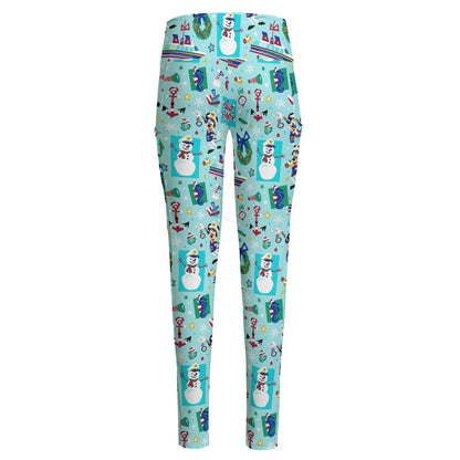 Holiday Cruise Women's High Waist Leggings With Side Pocket