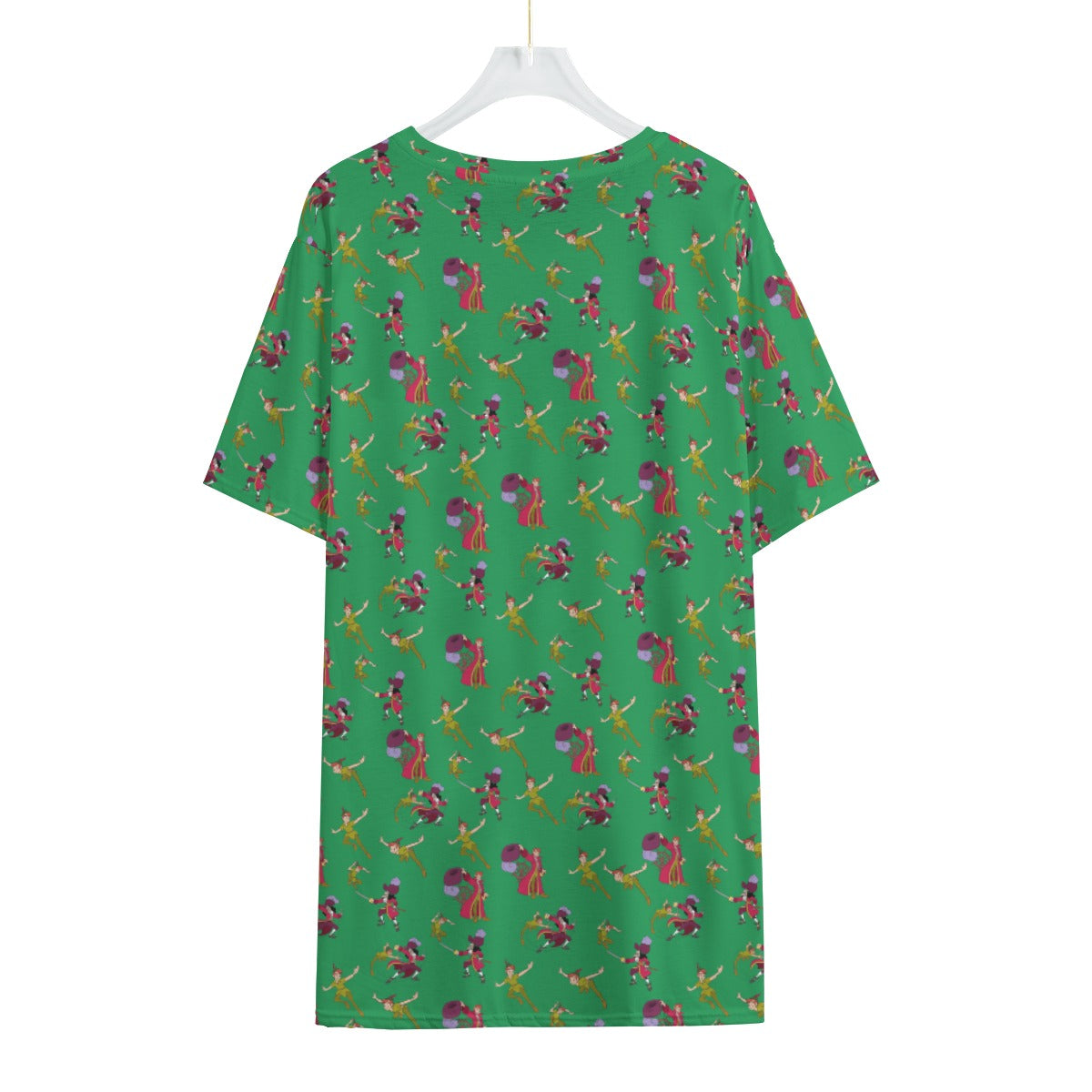 Green Peter & Hook Men's Crew Neck T-Shirt